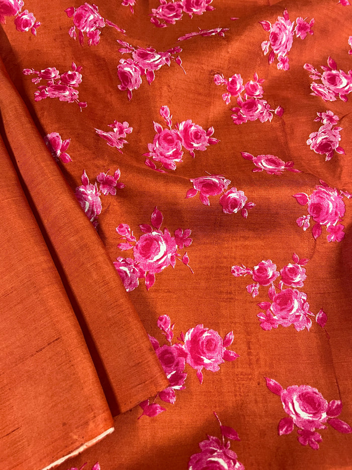 Mila ombre kanchi silk saree