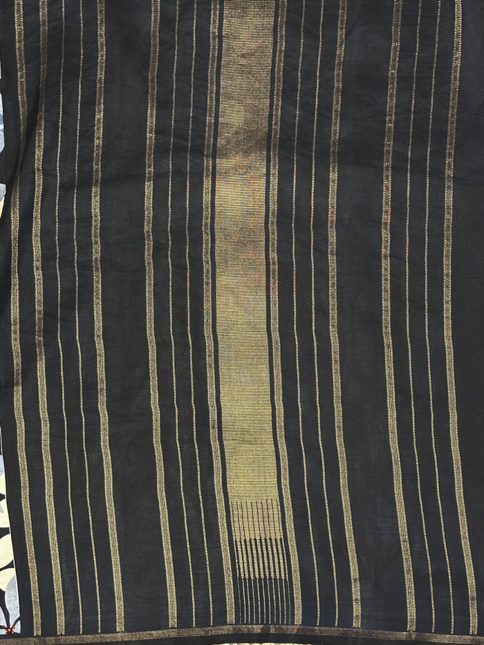 Mila parijath kanchipuram silk saree