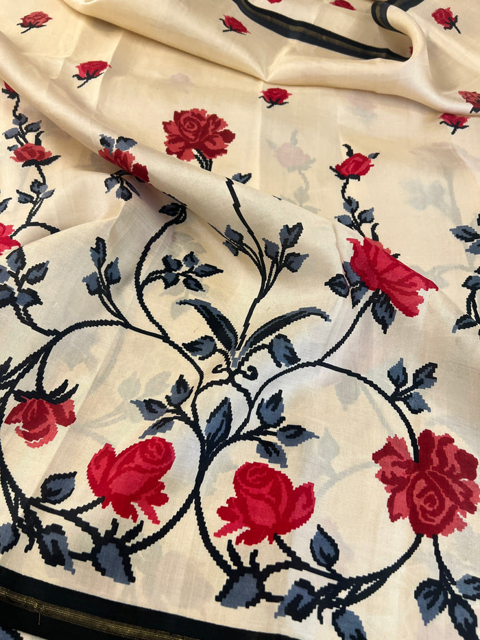 Mila rose garden saree
