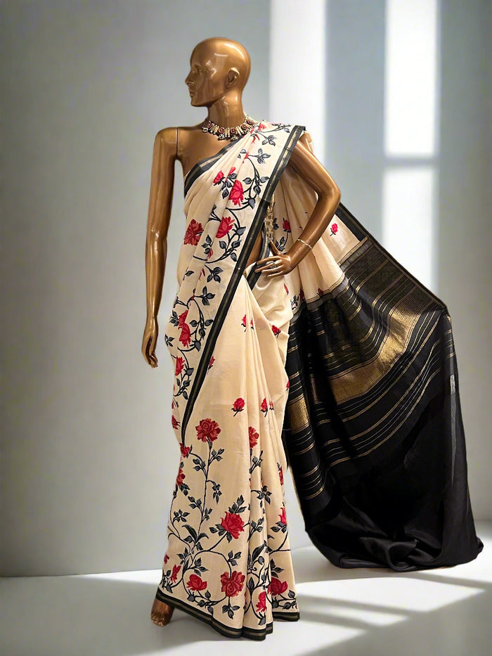 Mila rose garden saree