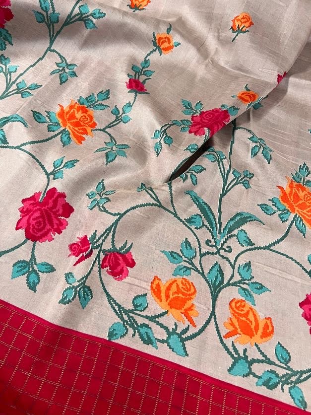 Mila rose garden saree
