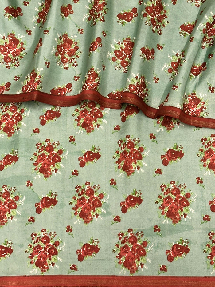 Mila Sage Garden Kanchipuram Silk Saree