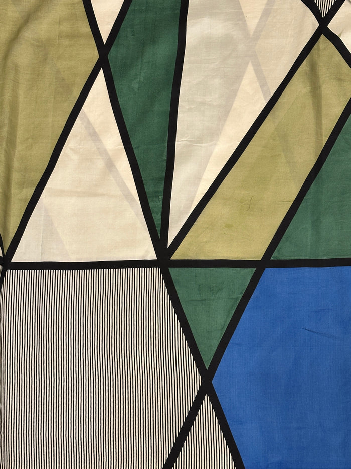 Mila Striped Contemporary Kanchipuram Silk Saree