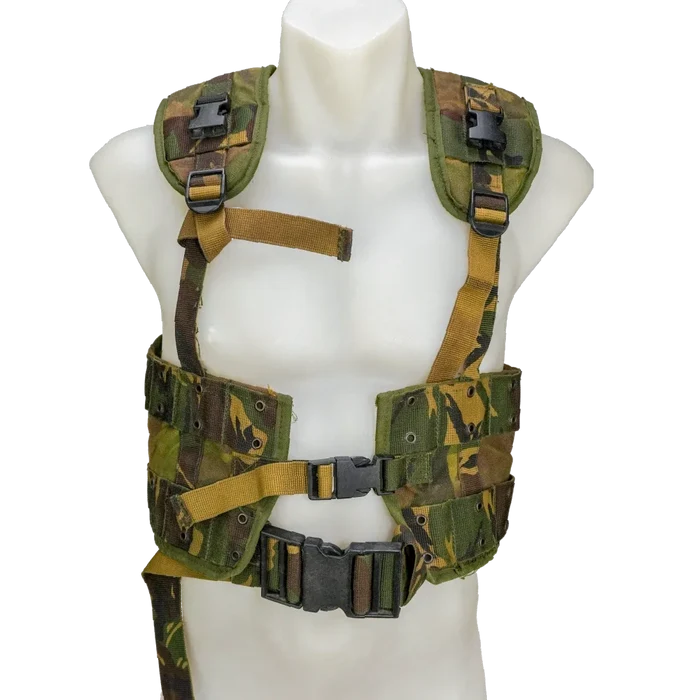 Modified Dutch DPM M93 Combat Vest - Large - Film Production Used - Combat Vests