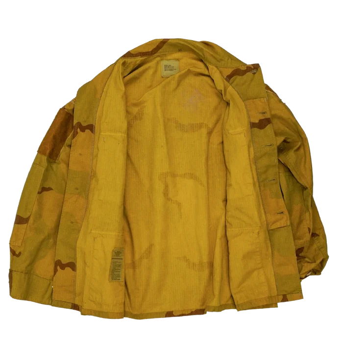 Modified USGI 3 Colour Desert BDU Shirt - Film Production Used - Field Shirts