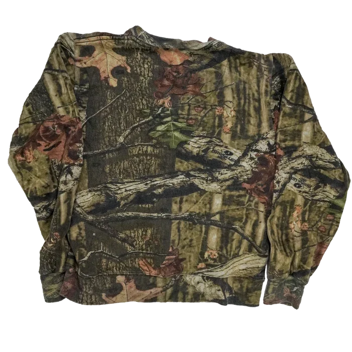 Mossy Oak Break Up Camo Kids Sweatshirt - Small - Army & Outdoors - Camouflage T-Shirts
