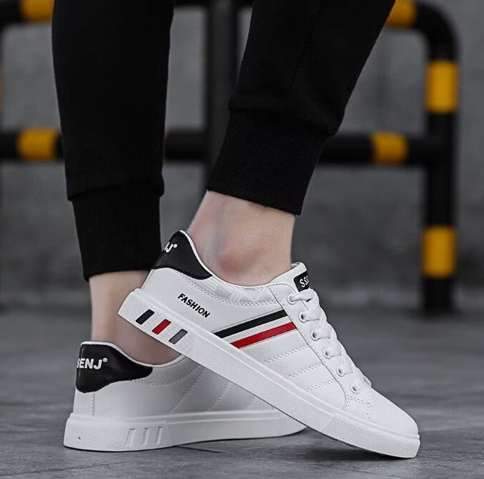 MS1070 - Trendy Casual White Shoes