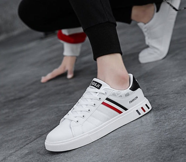 MS1070 - Trendy Casual White Shoes