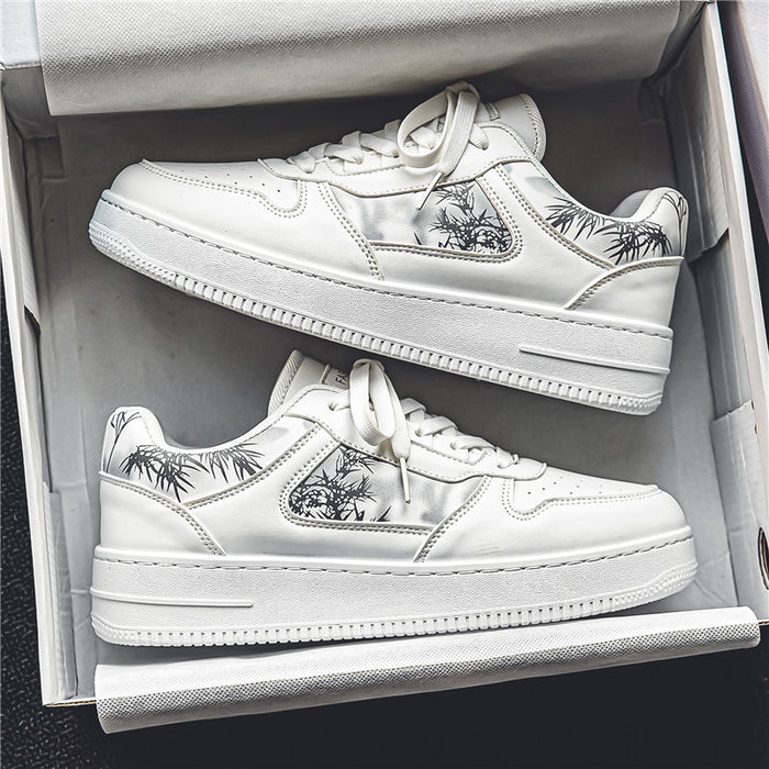 MS980 - Casual White Sneaker Shoes
