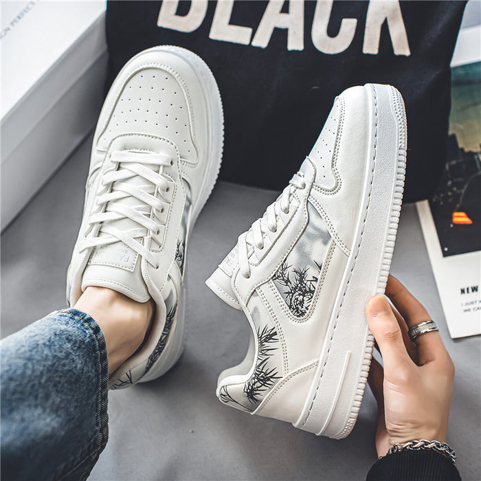 MS980 - Casual White Sneaker Shoes