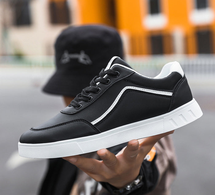 MS990 - Korean White Casual Shoes