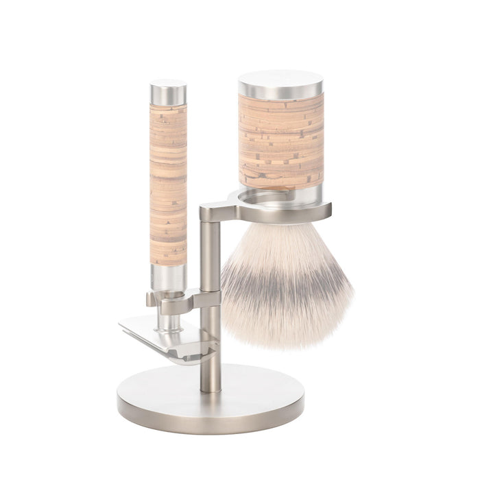 Muhle Rocca Matt Stainless Steel Shaving Set Stand For Rocca Series