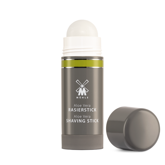 Muhle Aloe Vera Shaving Stick Open