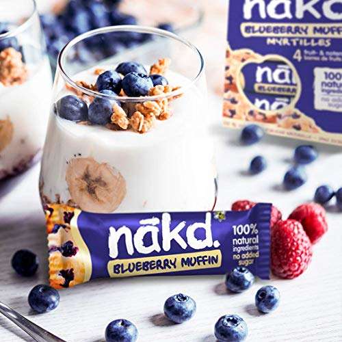 Nakd Blueberry Muffin Bar - Multipack (35gx4)