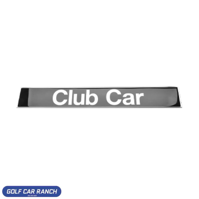 NAMEPLATE -CC - 103816601 CLUB CAR CA/XRT REPAIR PART