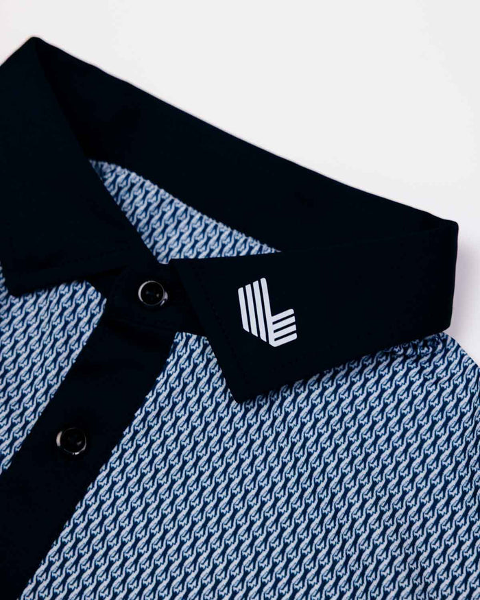 Navy HyFlyers Jumpman Polo