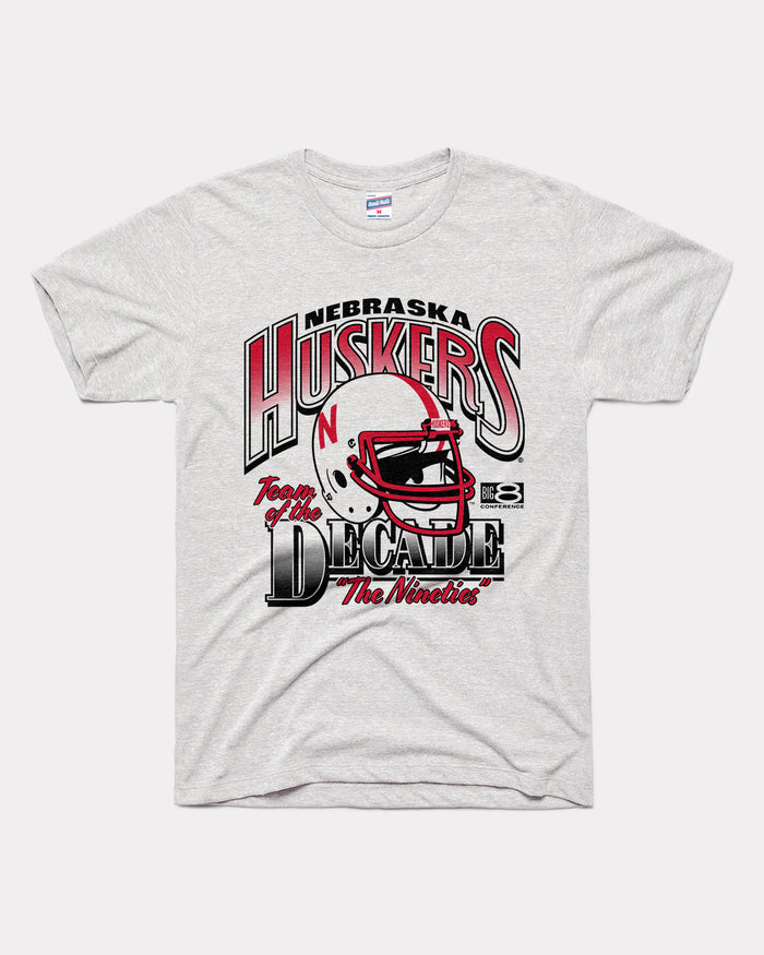 Ash Grey Nebraska Cornhuskers Team of the Decade Vintage T-Shirt