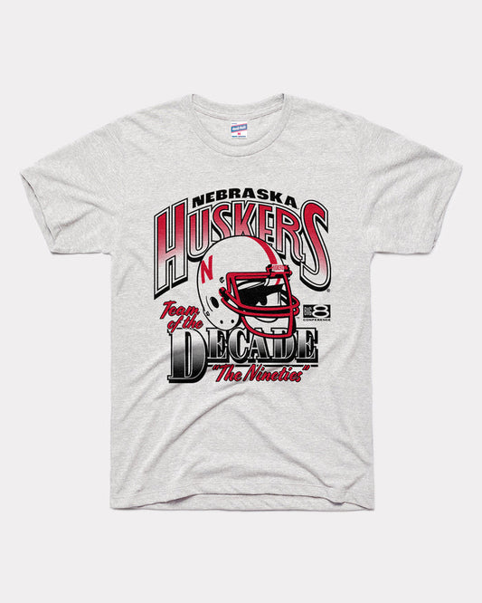 Ash Grey Nebraska Cornhuskers Team of the Decade Vintage T-Shirt