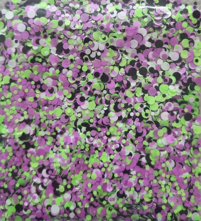 Neon Purple Mix Glitter 10g