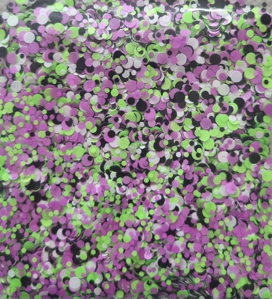 Neon Purple Mix Glitter 10g