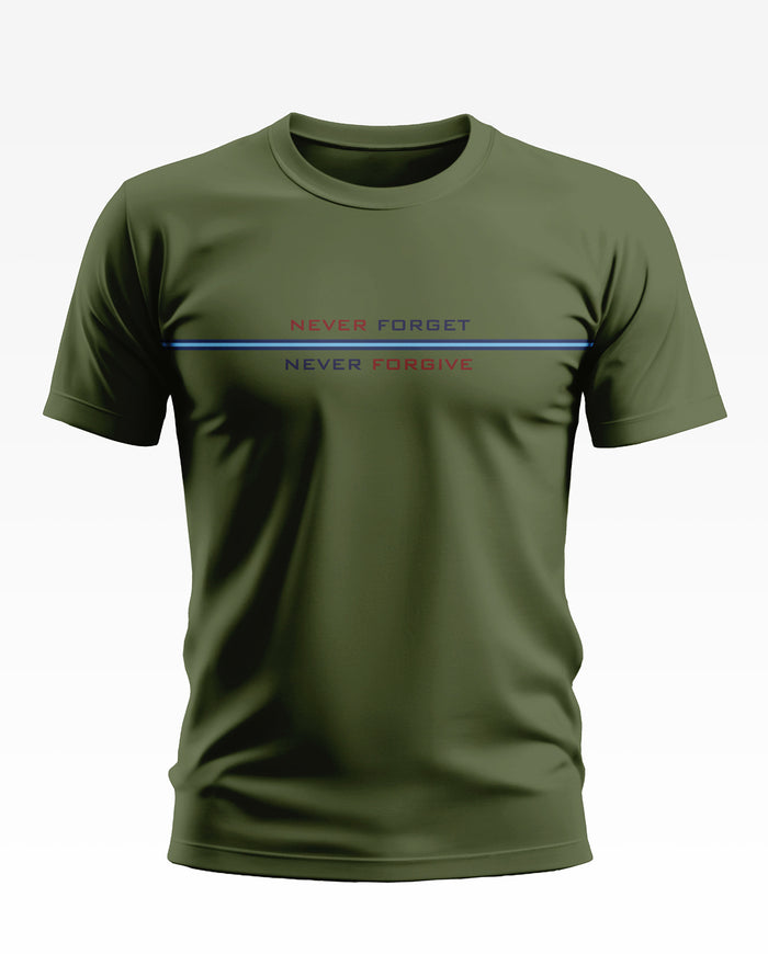 Never forgat Never Forgive Soft Cotton T-shirt