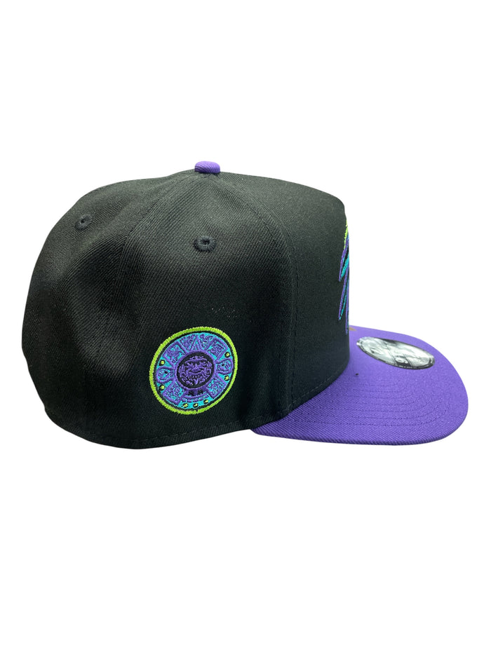 NEW ERA 9Fifty A-Frame Mexico Aztec Skull Warrior 2 Tone Snapback