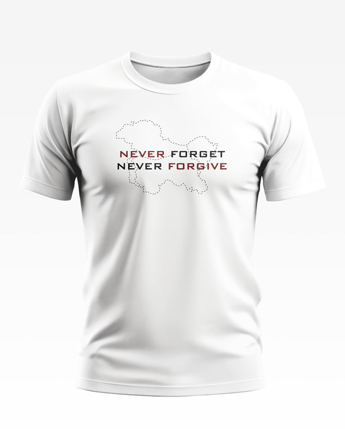 New Never forgat Never Forgive Soft Cotton T-shirt
