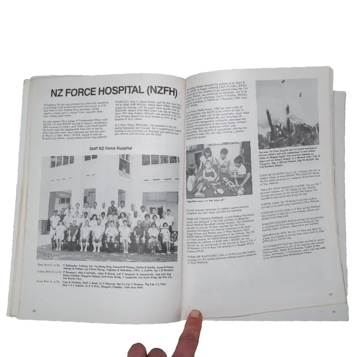 New Zealand Force Southeast Asia Yearbook 1988 - Army & Outdoors - Books