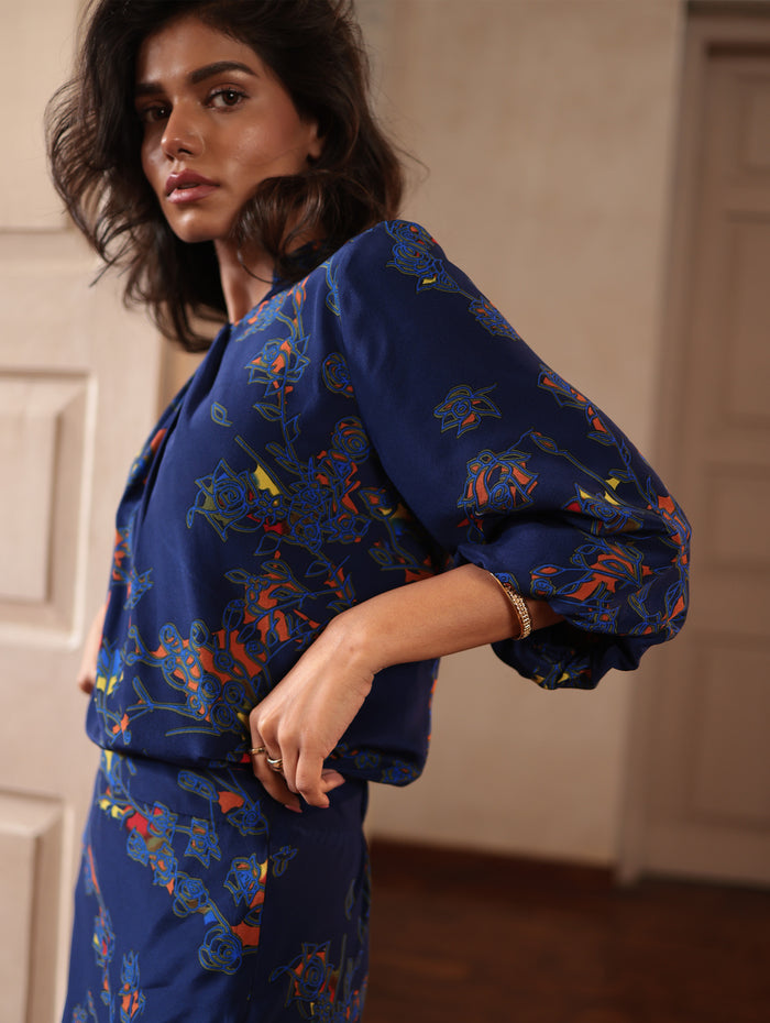 NIKITA BLOUSE IN SILK