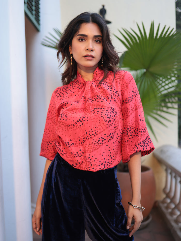 NIKITA BLOUSE IN SILK