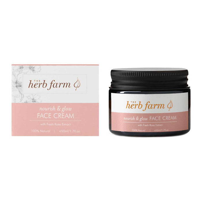 The Herb Farm Nourishing Rose Face Cream _1