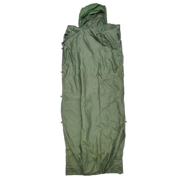 NZ Army 1970s Olive Drab Sleeping Bag Cover - New Zealand Army Surplus - Sleeping Bags