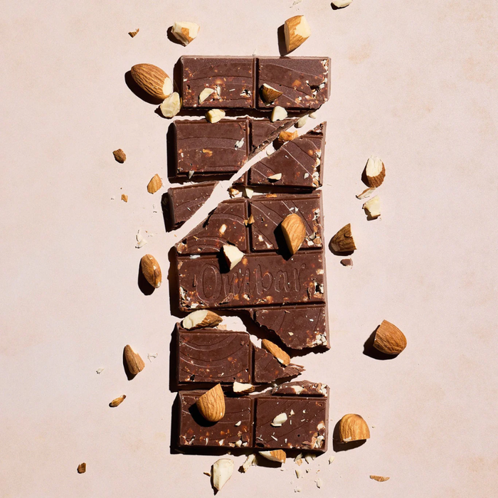 Ombar Almond Crunch Chocolate Bar 70g