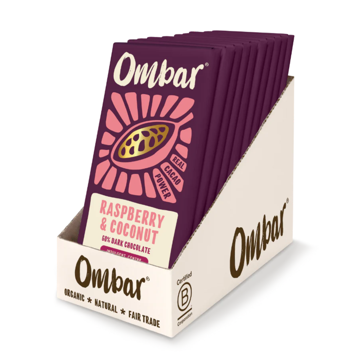 Ombar Raspberry & Coconut Centre Bar 70g