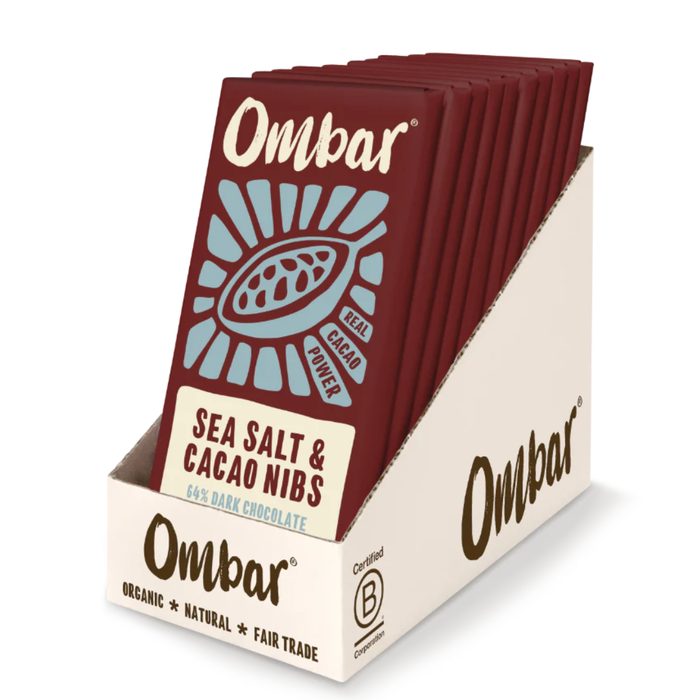 Ombar Salt Nibs Chocolate 70g