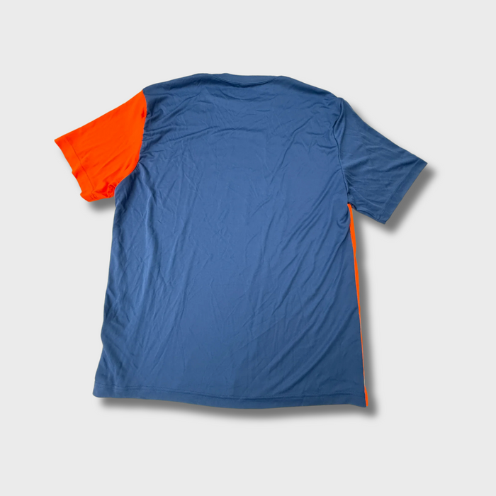Orange & Blue Skies Breathable Tee – 2025 Playoffs Colorway Edition (Orange Front)