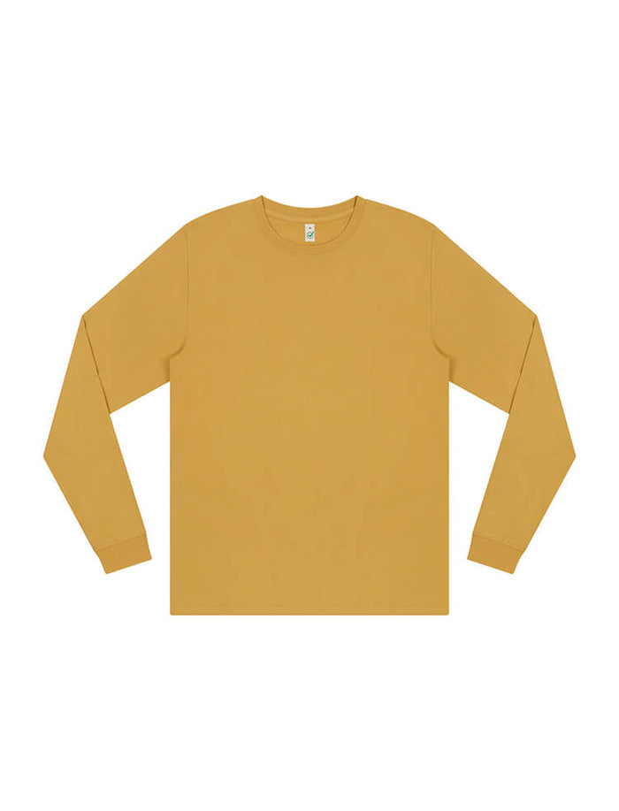 Organic Faded Long Sleeve T-shirt: Mens