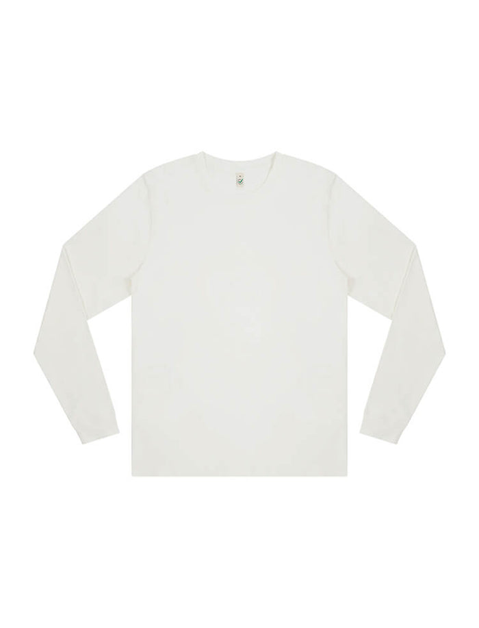 Organic Faded Long Sleeve T-shirt: Mens