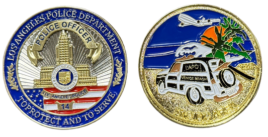 Pacific Division Car Challenge Coin