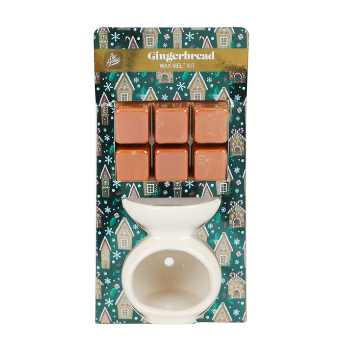 Pan Aroma Gingerbread Wax Melt Kit 339902-  Gingerbread