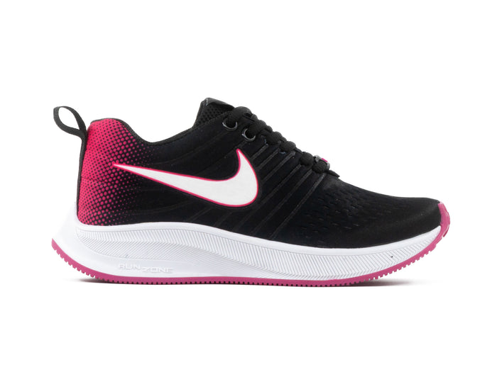Paq 6 Pares Tenis 012 Negro Fiusha 23/26.5