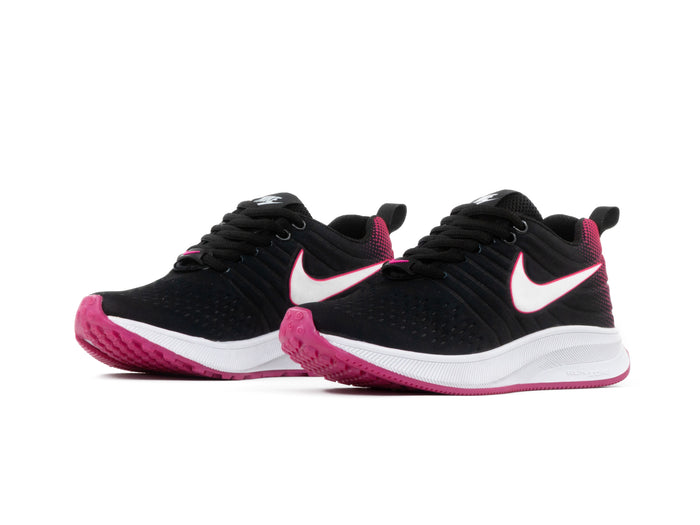 Paq 6 Pares Tenis 012 Negro Fiusha 23/26.5