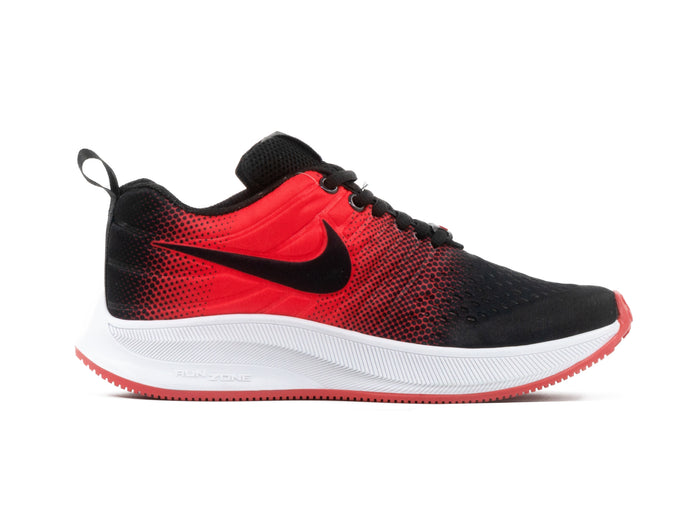 Paq 6 Pares Tenis 012 Negro Rojo Negro 25/28.5
