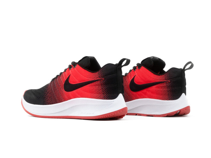 Paq 6 Pares Tenis 012 Negro Rojo Negro 25/28.5