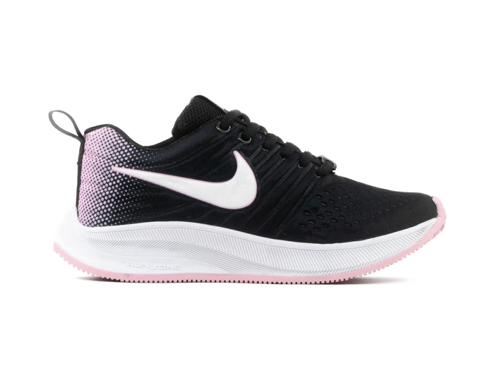 Paq 6 Pares Tenis 012 Negro Rosa 23/26.5