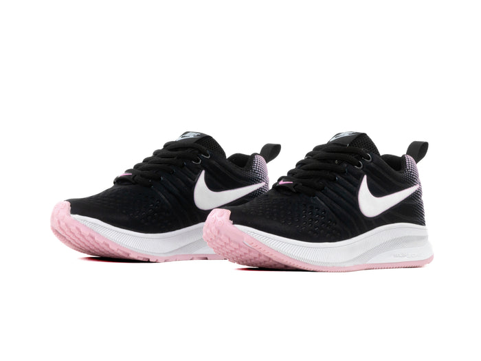 Paq 6 Pares Tenis 012 Negro Rosa 23/26.5