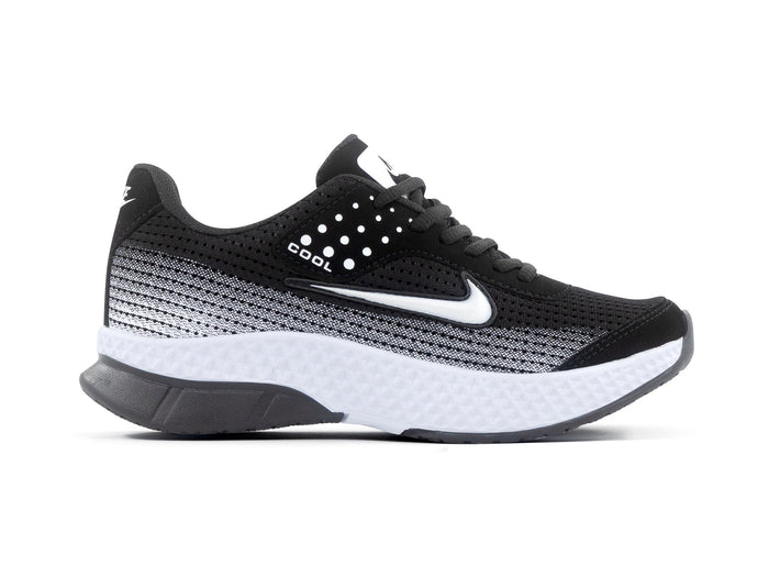 Paq 6 Pares Tenis 013 Negro Blanco 23/26.5
