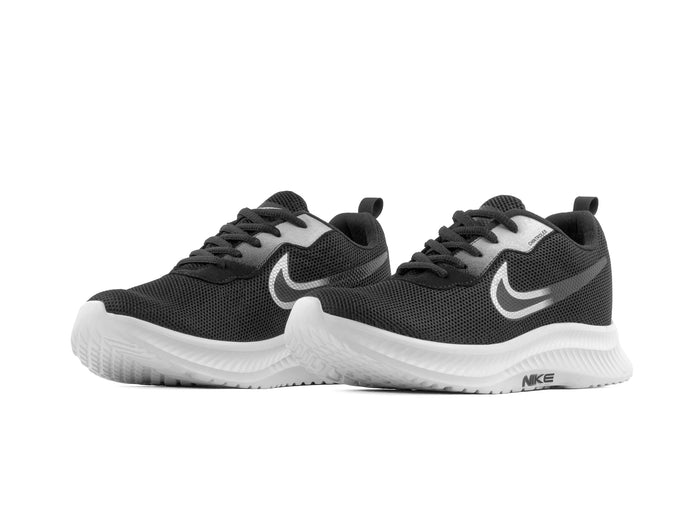 Paq 6 Pares Tenis 026 Negro Plata Negro 22/25.5