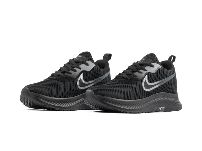 Paq 6 Pares Tenis 026 Negro Plata Oxford 22/25.5