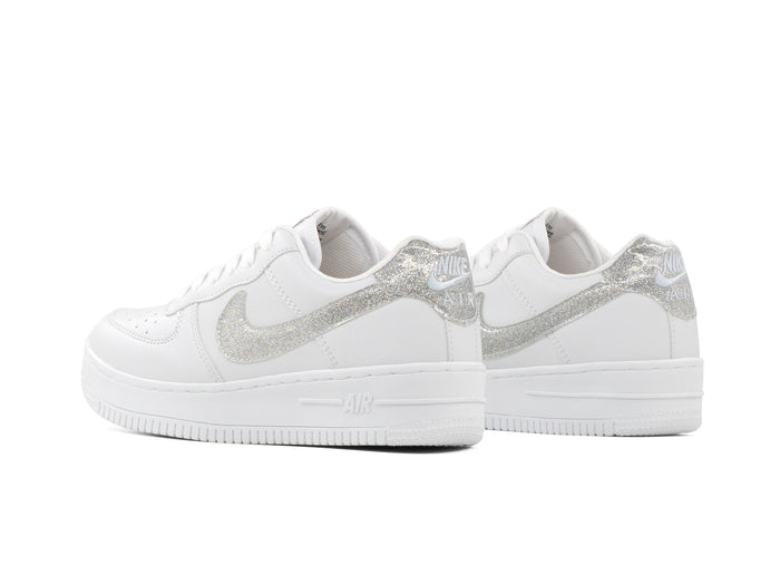 Paq 6 Pares Tenis 270 Blanco Plata Glitter 23/26.5